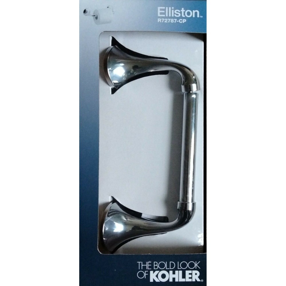Kohler Elliston Pivoting Toilet Paper Holder R72787-CP Polished Chrome - New!